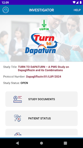 Android application Dapaturn PMS Study screenshort