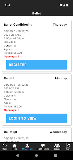 Ultimate Dance Center Screen 3