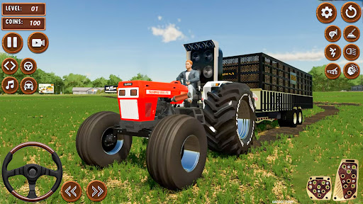 Tractor Game 3d Indian Farming screenshot 10