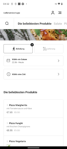 Lieferservice Lupo Screen 3