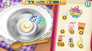 Cake Bakery Shop Game - Chef - Screenshot 2
