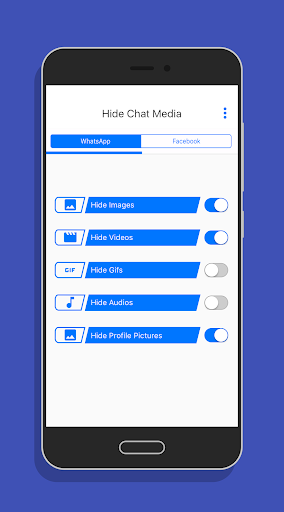 Android application Hide Chat Media screenshort