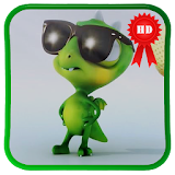 Cartoony 3D Dragon LiveWP icon