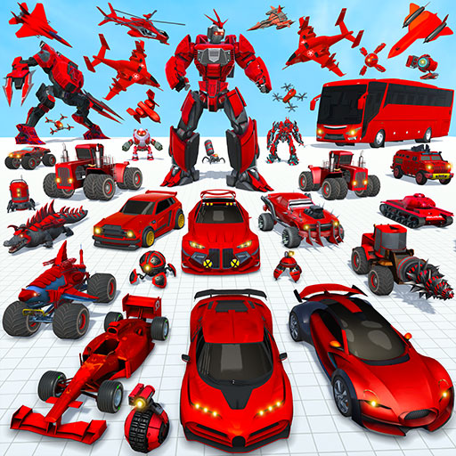 Bus Robot Car Game: Robot Game logo