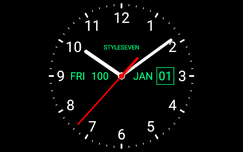 Analog Clock Live Wallpaper-7 Screenshot