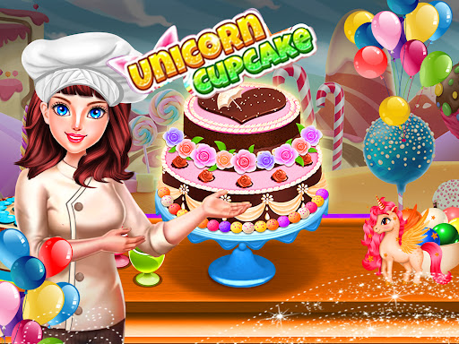 Android application Ice Cream Cake Maker Cooking screenshort