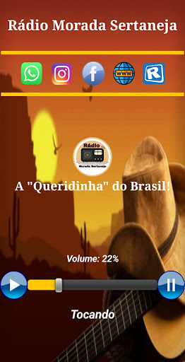 Android application Rádio Morada Sertaneja screenshort