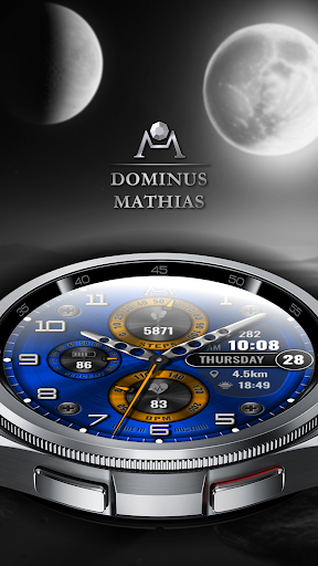 DM | 048 Hybrid Watch Face Screen 3