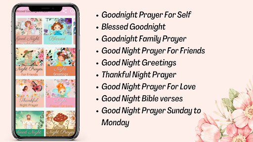 Blessed goodnight prayer Screen 2