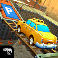 Real taxi driving game : Classic car parking arena