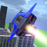 Flying Extreme Car 3D icon