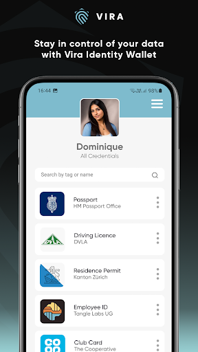 Android application Vira Wallet screenshort