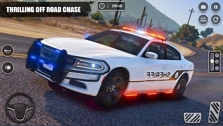 US Police Car: Gangster Chase