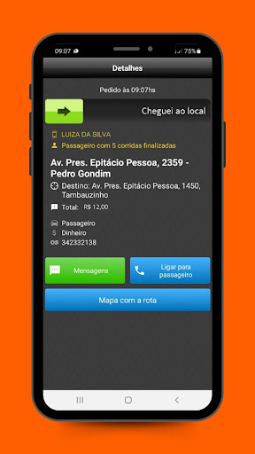PedMototaxi - Mototaxista Screen 3