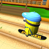 3D Banana Robot Run icon