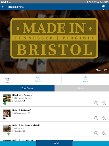 Screenshot of Discover Bristol TN | VA