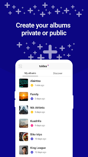 Android application taldea screenshort