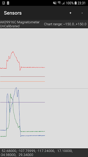Sensors Screen 2