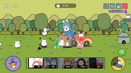 Screenshot of Battle! Bunny : Tower Defense