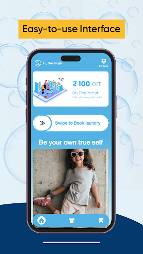Android application Laundrywaale screenshort