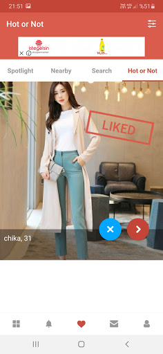 Android application Japanese Dating Site - BOL screenshort