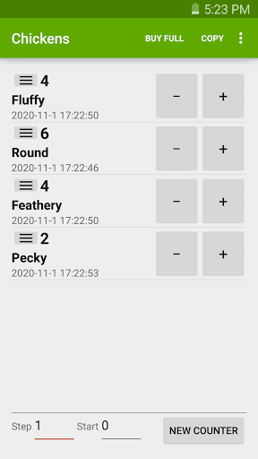Anteprima dell'app