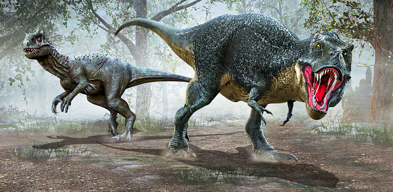 dinosourus jagter spel