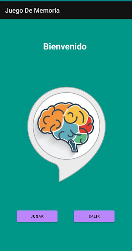 Android application Juego De Memoria screenshort