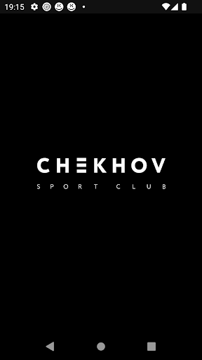 Android application Chekhov Sport Clubs screenshort