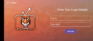 Fox IPTV Player screenshot 1