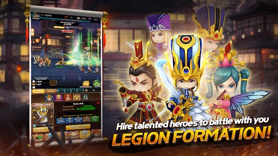 AFK Three Kingdoms : idle RPG Apk Mod for Android [Unlimited Coins/Gems] 5