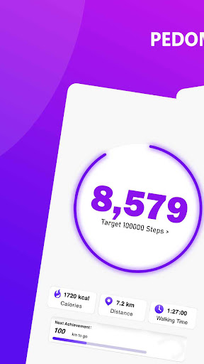 Android application Step Counter Weight Loss Track screenshort