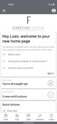 Android application Fortune Capital screenshort