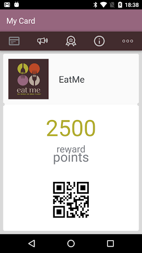 Android application Eat-Me screenshort
