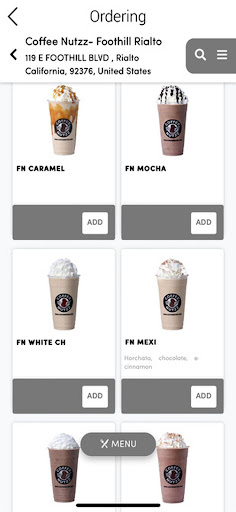 Coffee Nutzz Screen 2