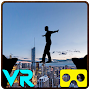 VR City View Rope Crossing - VR Box App