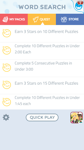 Word Search Puzzles Screen 3
