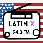 Cover Image of Download Latinx 94.3 FM Radio App USA  APK