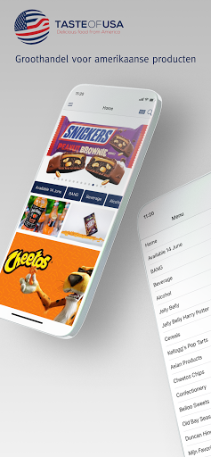 Android application Taste Of USA screenshort