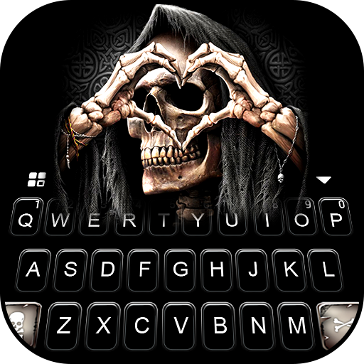 Grim Reaper Skull Love Theme  Icon