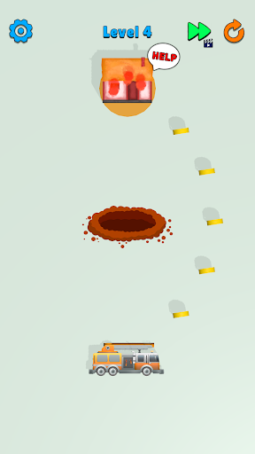 Android application Safehouse Rush: Draw Go Home screenshort
