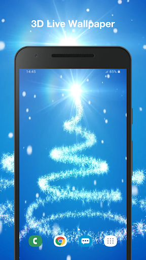 Android application 3d Christmas Wallpaper Pro screenshort
