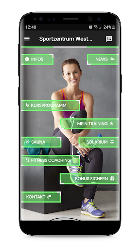 Android application Sportzentrum Westerrönfeld screenshort