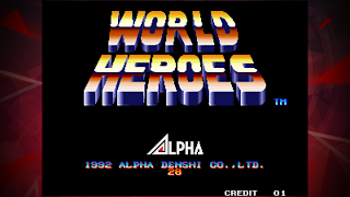 WORLD HEROES ACA NEOGEO - Screenshot 1