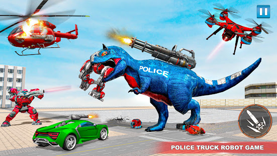 Police Truck Robot Game u2013 Dino 1.3.3 screenshots 8