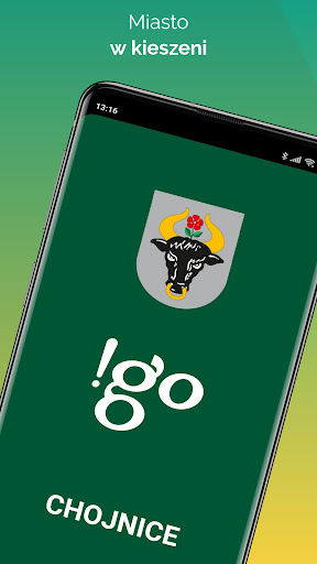 Android application !go Chojnice screenshort