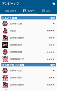 ゲームデータベース モンハンワールド Google Play のアプリ
