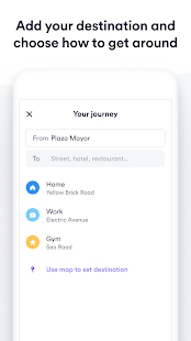 Easy Taxi, a Cabify app Screenshot