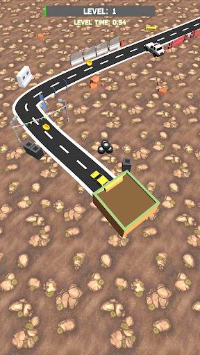 Android application Line Race 3D: Tiny Toon Car screenshort