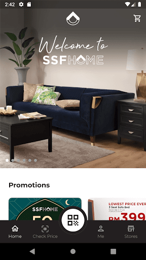 Android application SSFHOME screenshort